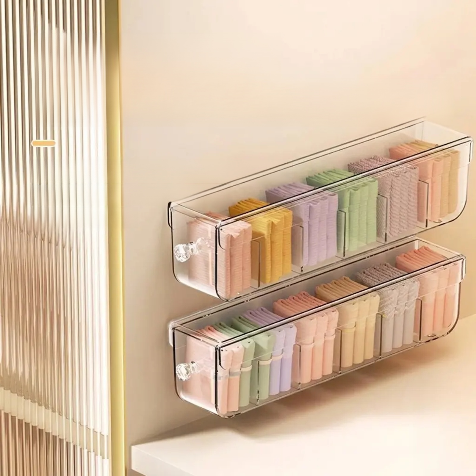 Wall-mounted Clothes and Socks Organizer