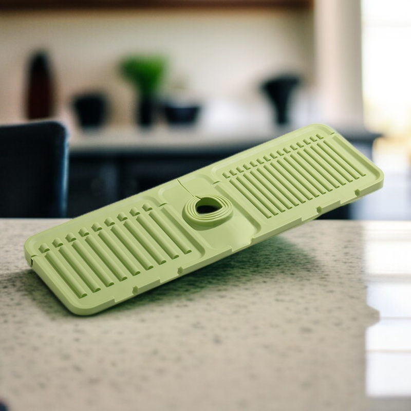 주방 수도꼭지 싱크대 실리콘 누수방지매트