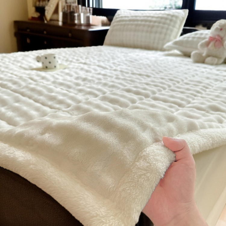 가을과 겨울에 두꺼운 캐시미어 매트리스