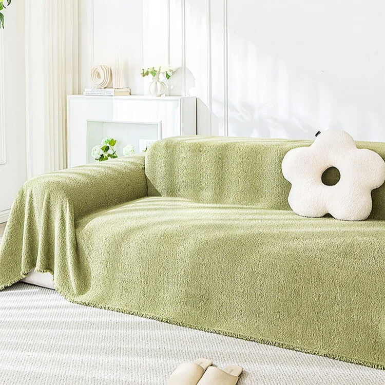 柔らかい秋冬シェニールソファクロス