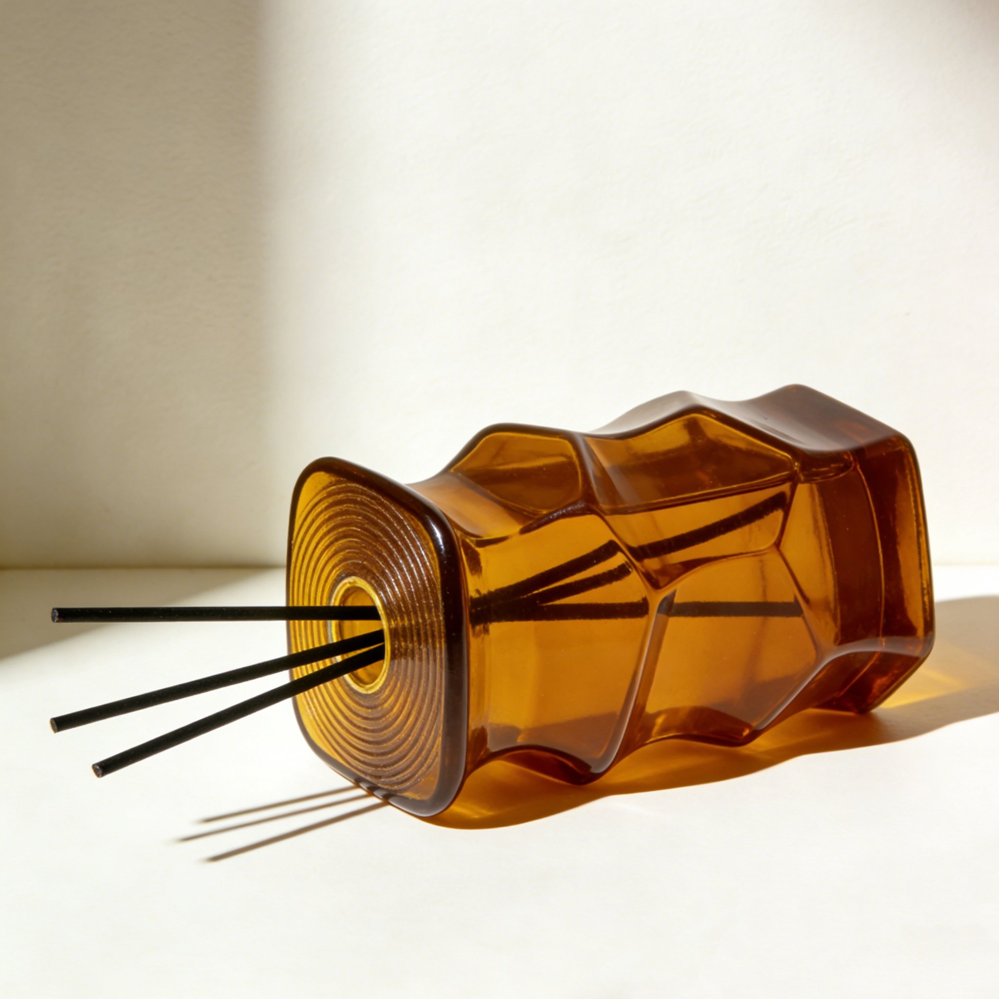 Sticluță cu aromă de trandafir naturală