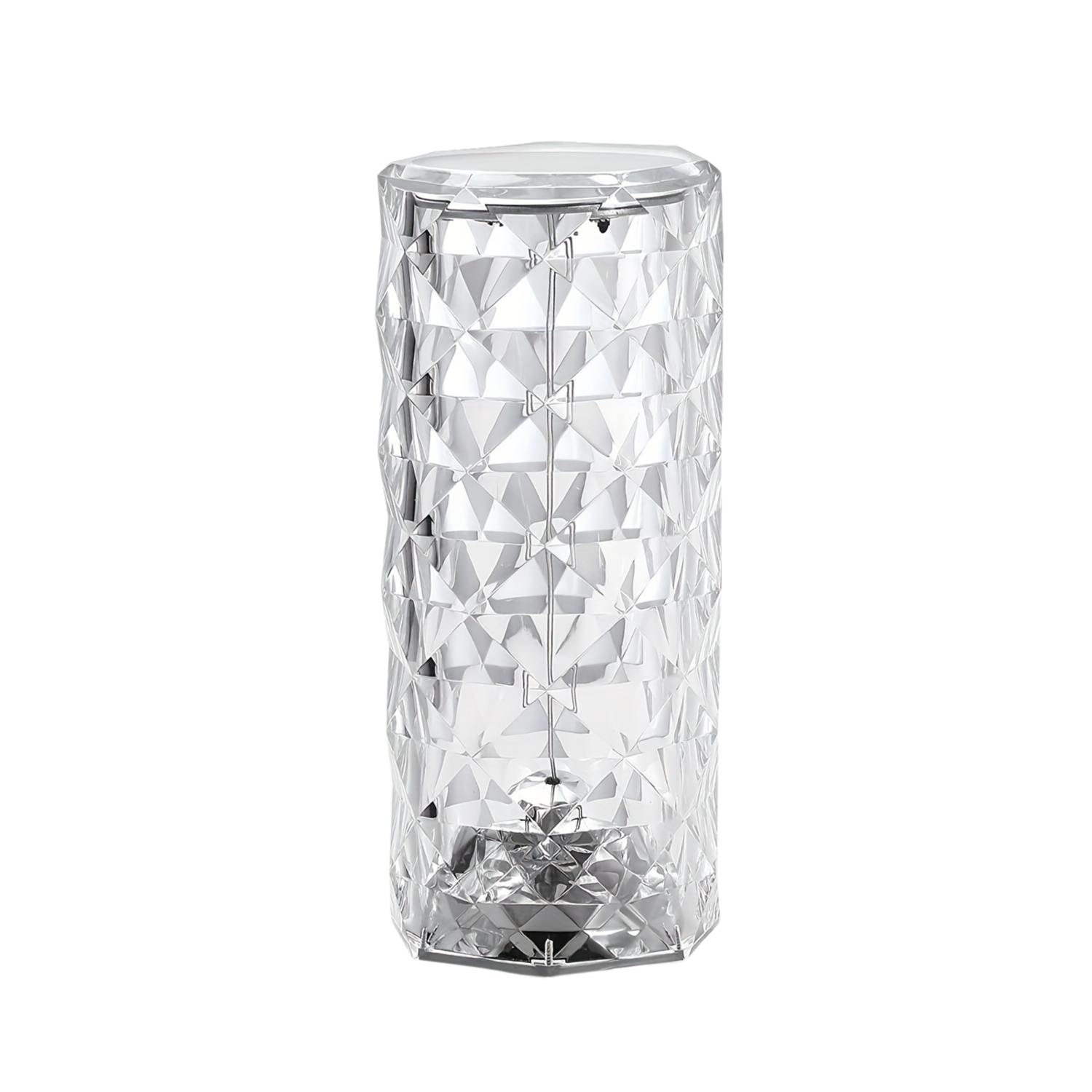 Three-color crystal night light