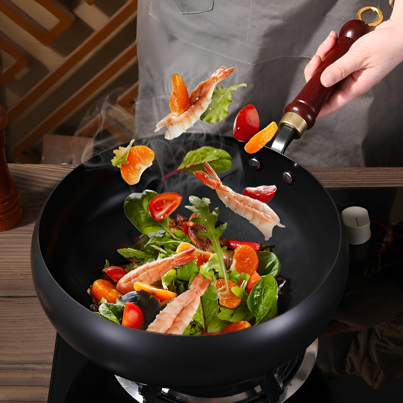 กระทะเหล็กตีมือ