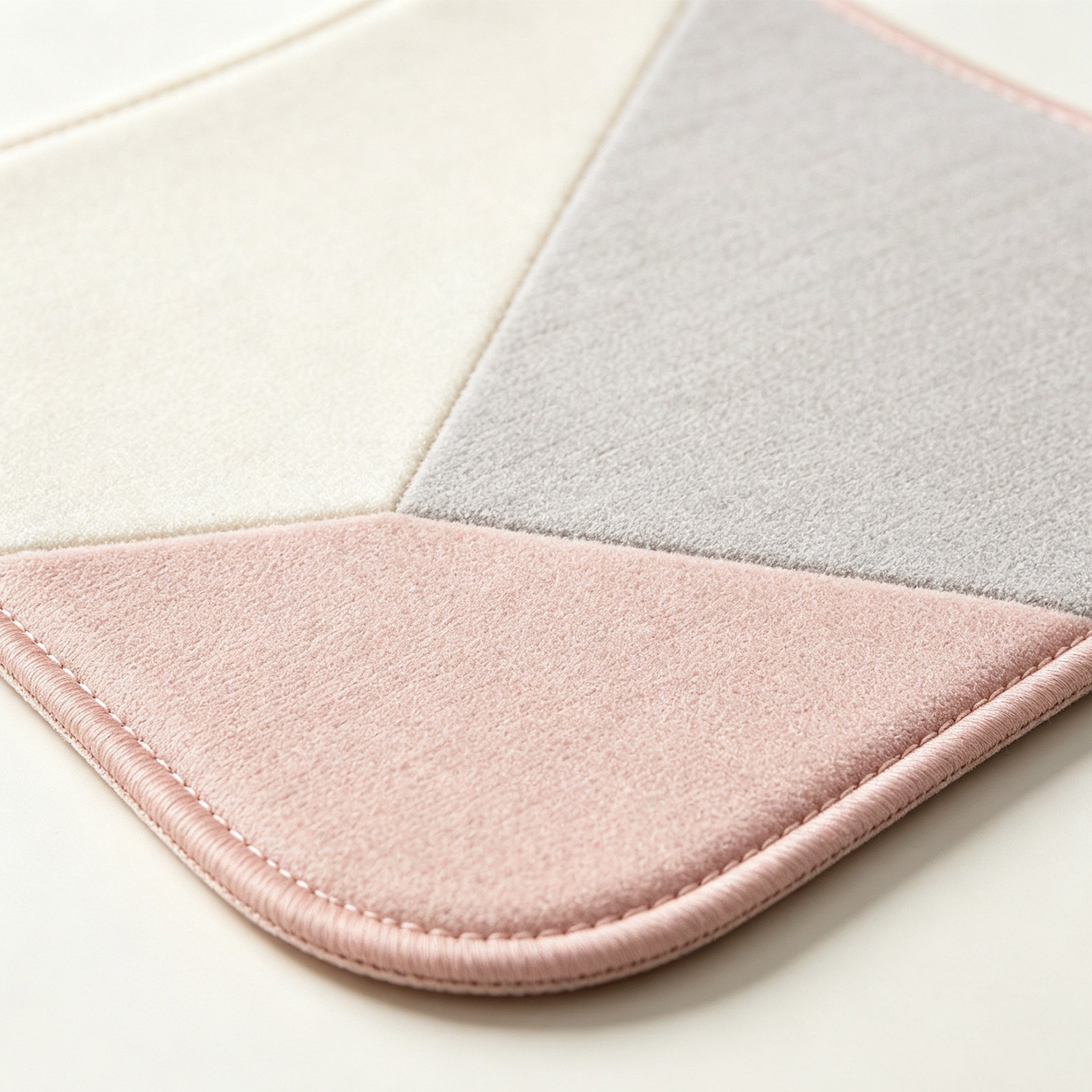 Three-color spliced ​​anti-slip mouse pad