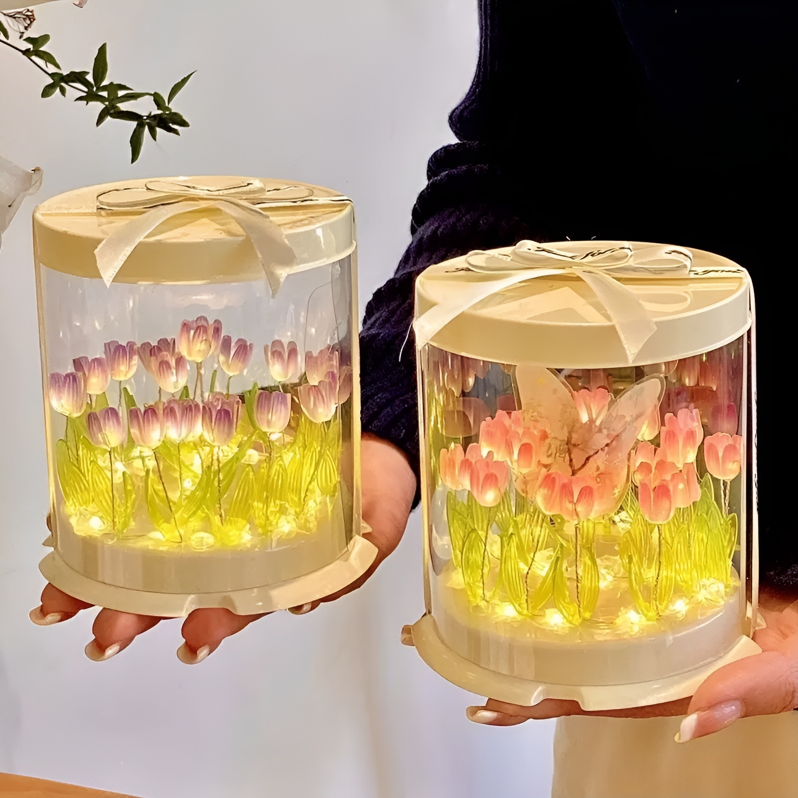 Tulip Motif Night Light
