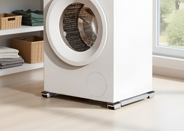 이동식 방진 방음 세탁기 받침대 전체 모습