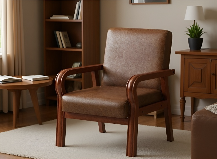 편안한 쿠션감의 1인용 소파