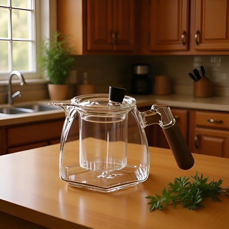 Tee-Ei aus hochwertigem Borosilikatglas