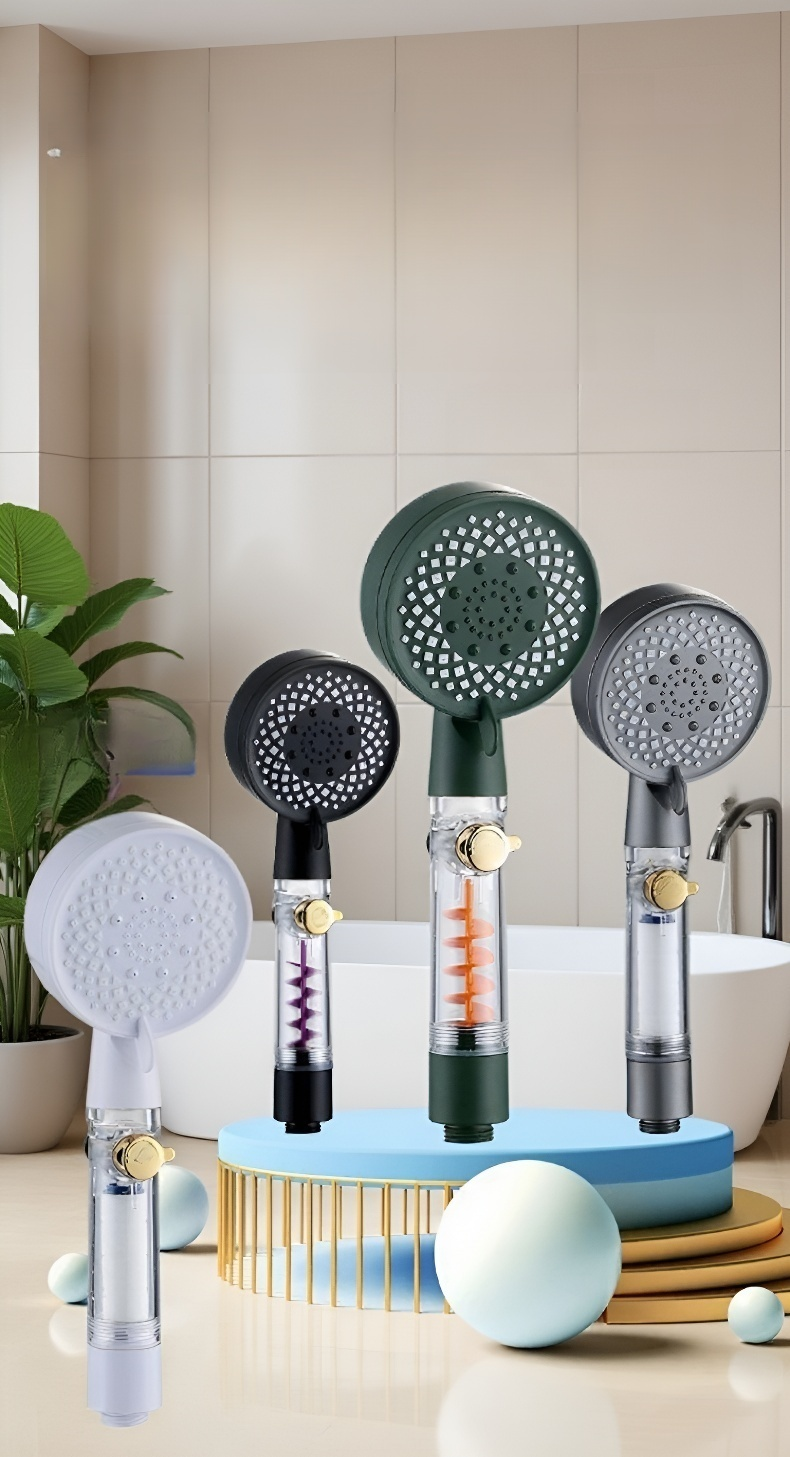 耐久性が高いシャワーブースターヘッドの正面画像