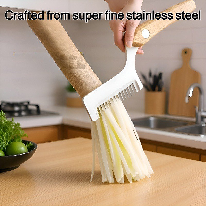 Super fine stainless steel slicer for slicing scallions