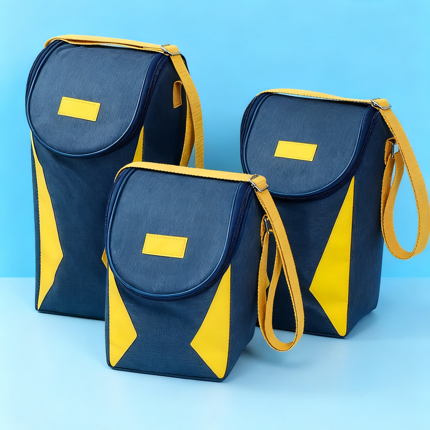 多機能ランチバッグ アルミホイル内蔵 保温ハンドバッグ