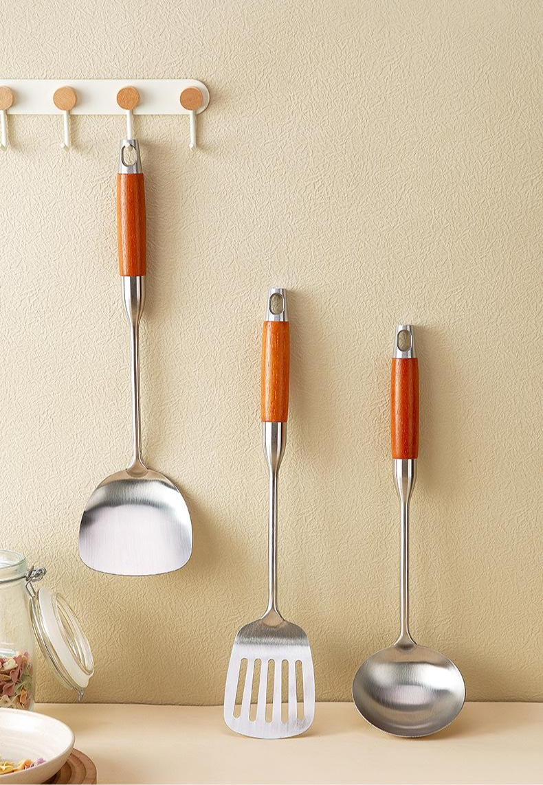 위생적으로 관리 가능한 스테인리스 주걱