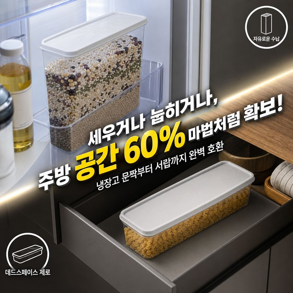 다기능 수납 보관 용기