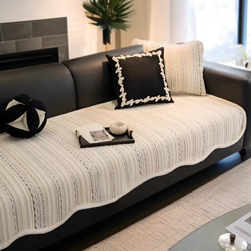 特殊形状シェニールソファクッション滑り止めライト高級ハイエンドソファクッション四季ユニバーサルソファクッションカバーカバー