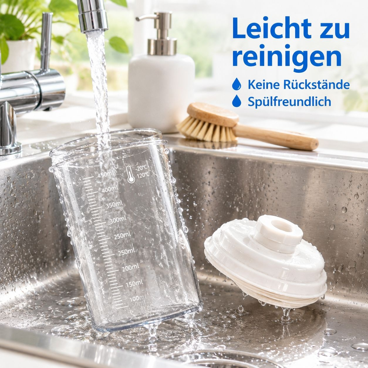 Luftdichter Zuckerbehälter für trockene Lebensmittel und Gewürze