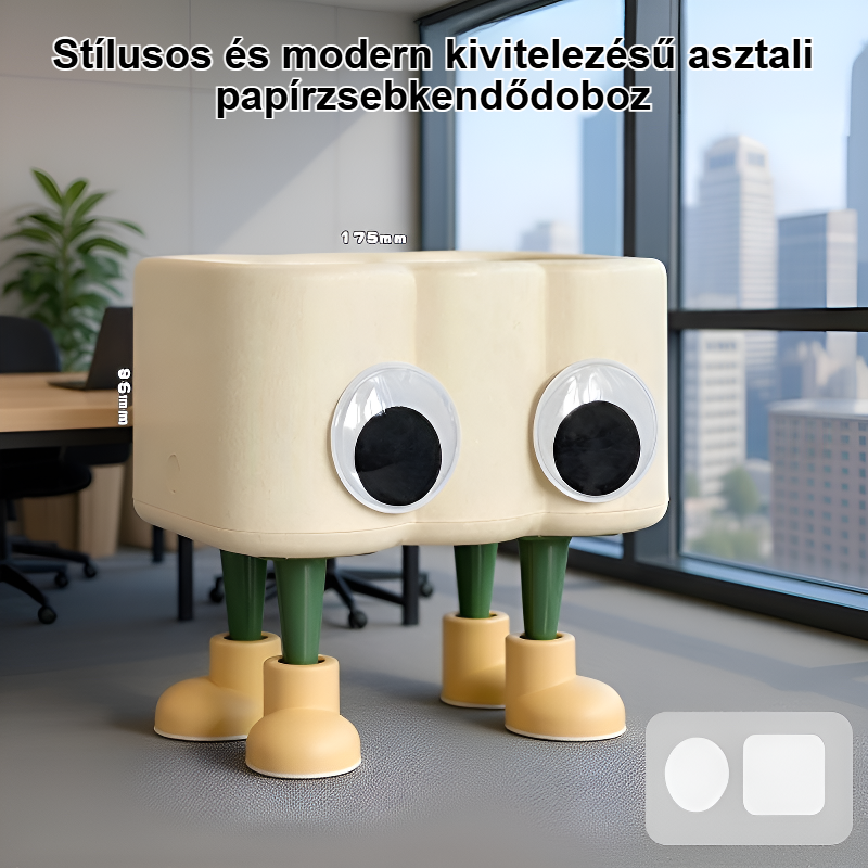 Asztali papírzsebkendődoboz