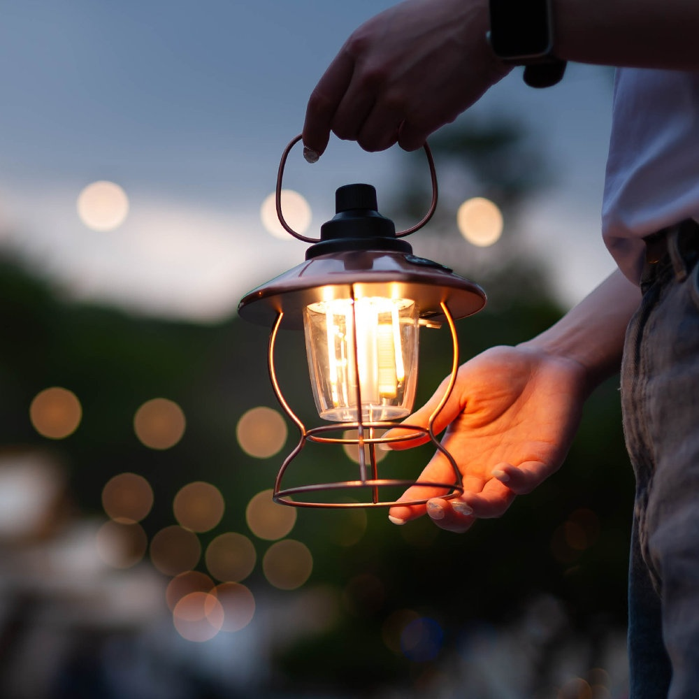 金属製ワイヤレスキャンプライト