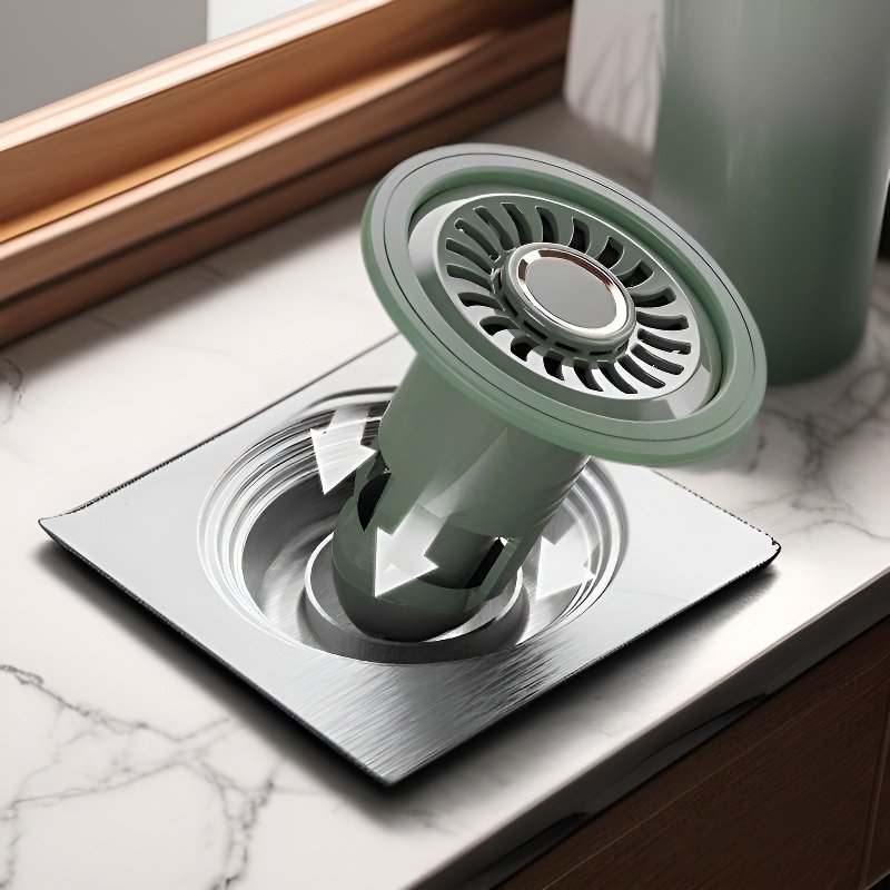 내구성이 뛰어나고 냄새 방지 기능이 있는 바닥 배수구