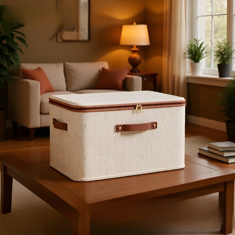 이중창 지퍼 이불 보관함