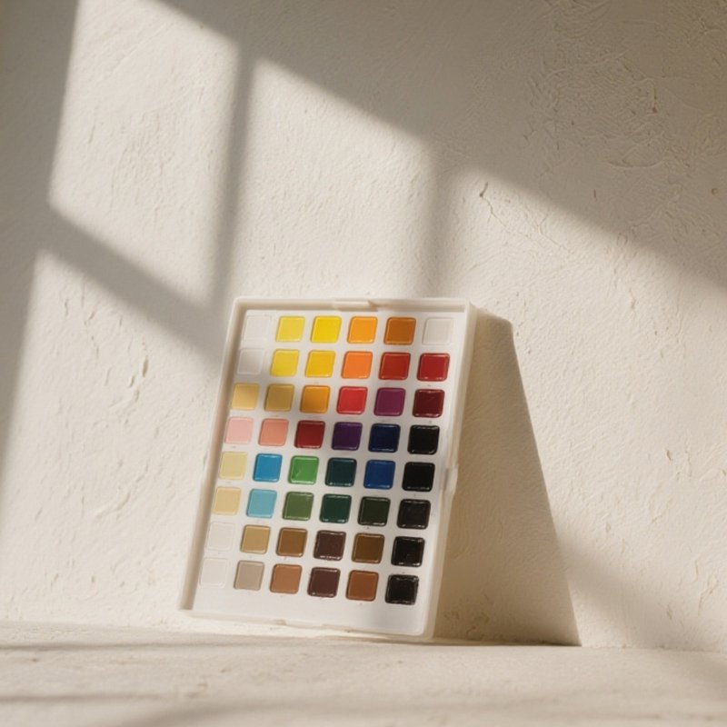 48色アクリル絵具セット（2箱入り）