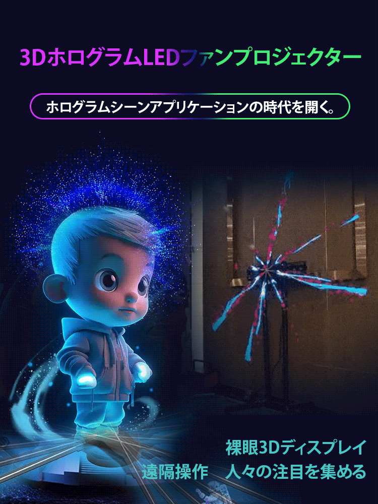 3Dホログラムプロジェクター