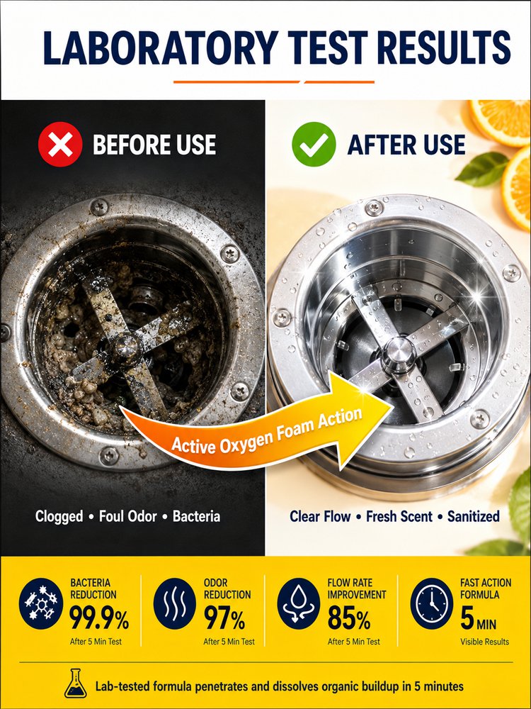 Powerful Drain Cleaning Tablets