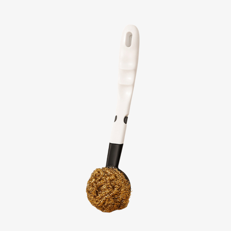 Cepillo de algodón para ollas con mango largo para cocina, limpiador doméstico, borrador mágico