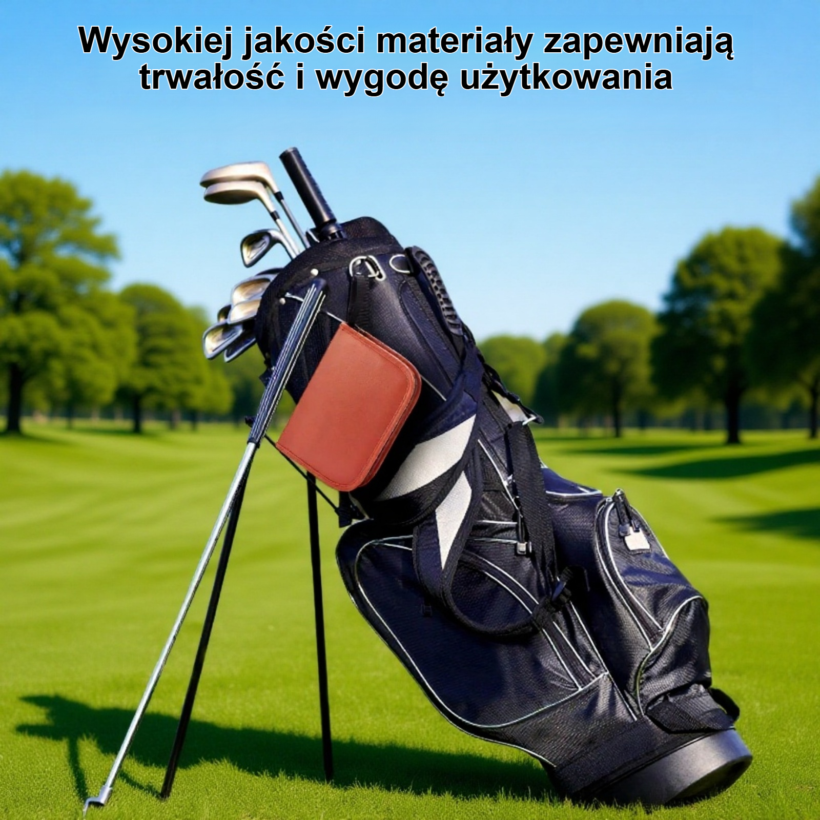 Zestaw narzędzi do golfa na świeżym powietrzu