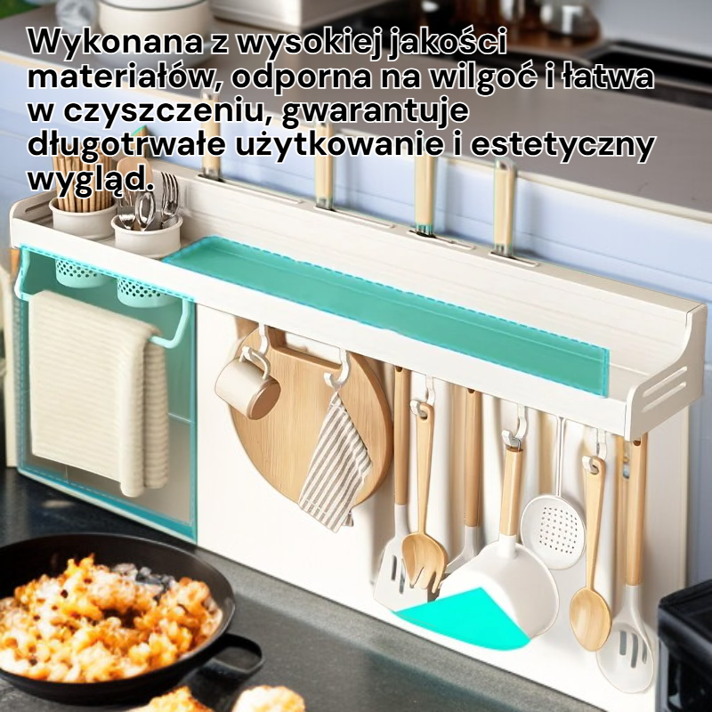  stojak na pałeczki, noże i pojemniki na przyprawy