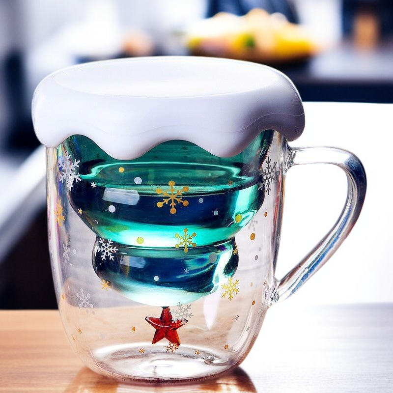 Teebecher aus Borosilikatglas für die Winterzeit