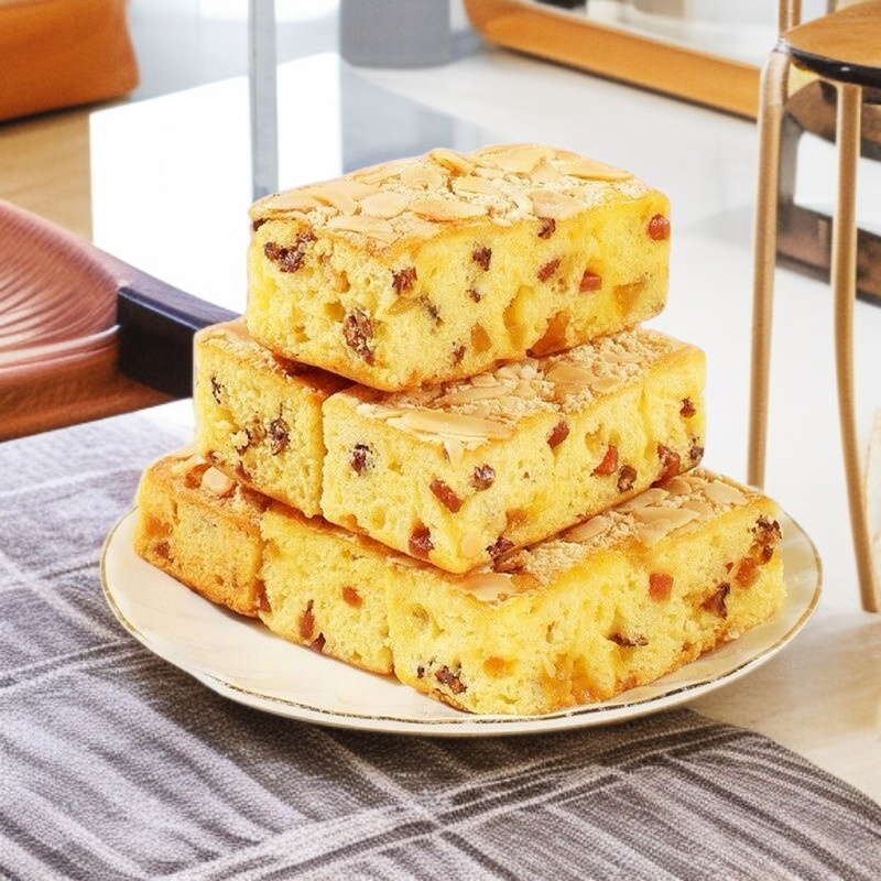 Millet-Yams-Apfelkuchen