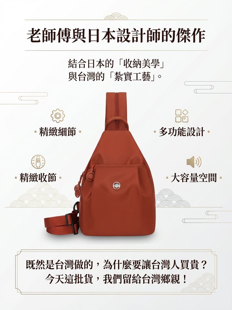 多功能大容量百搭包