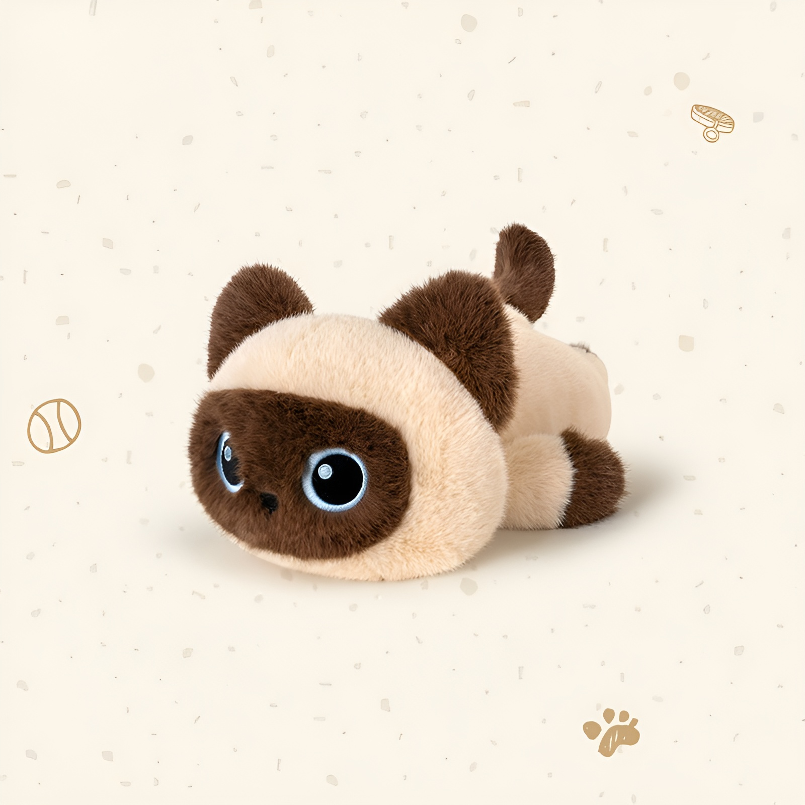 Cat Plush Keychain