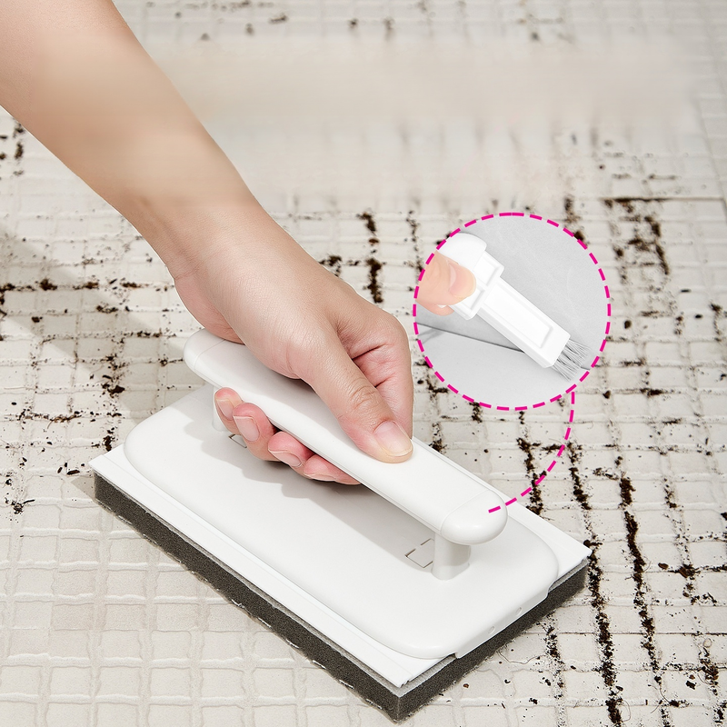 Klappbare Fensterfugenreinigungsbürste