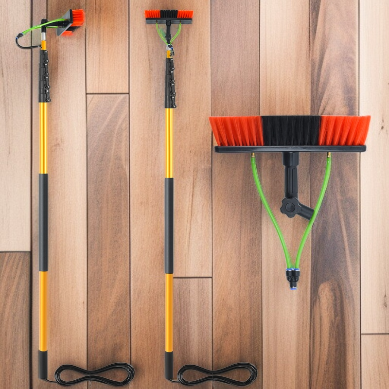 長柄の掃除ブラシ