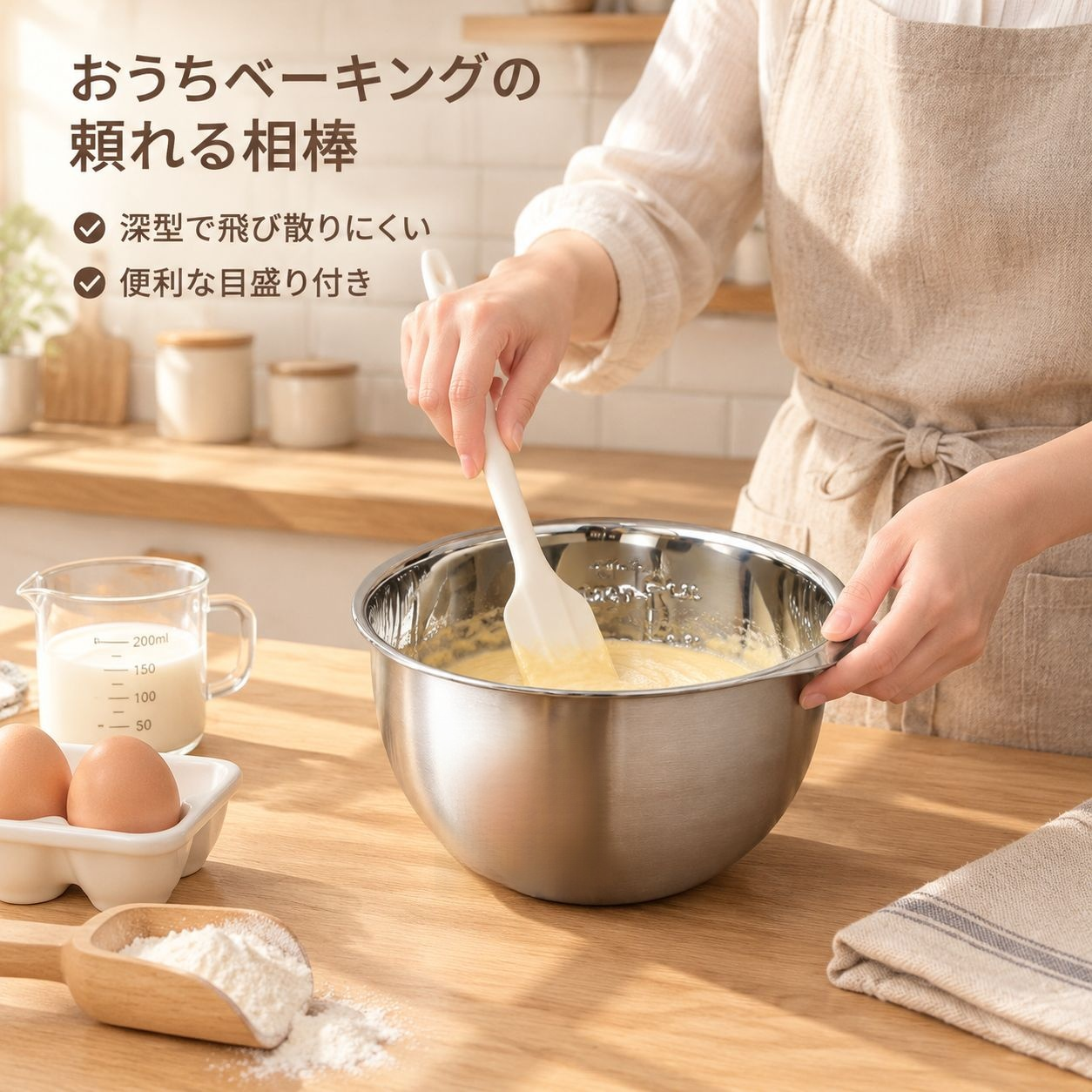 多機能ステンレスボウル