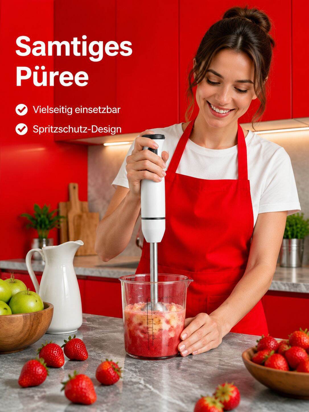Vielseitiger Küchenstab für den Hausgebrauch