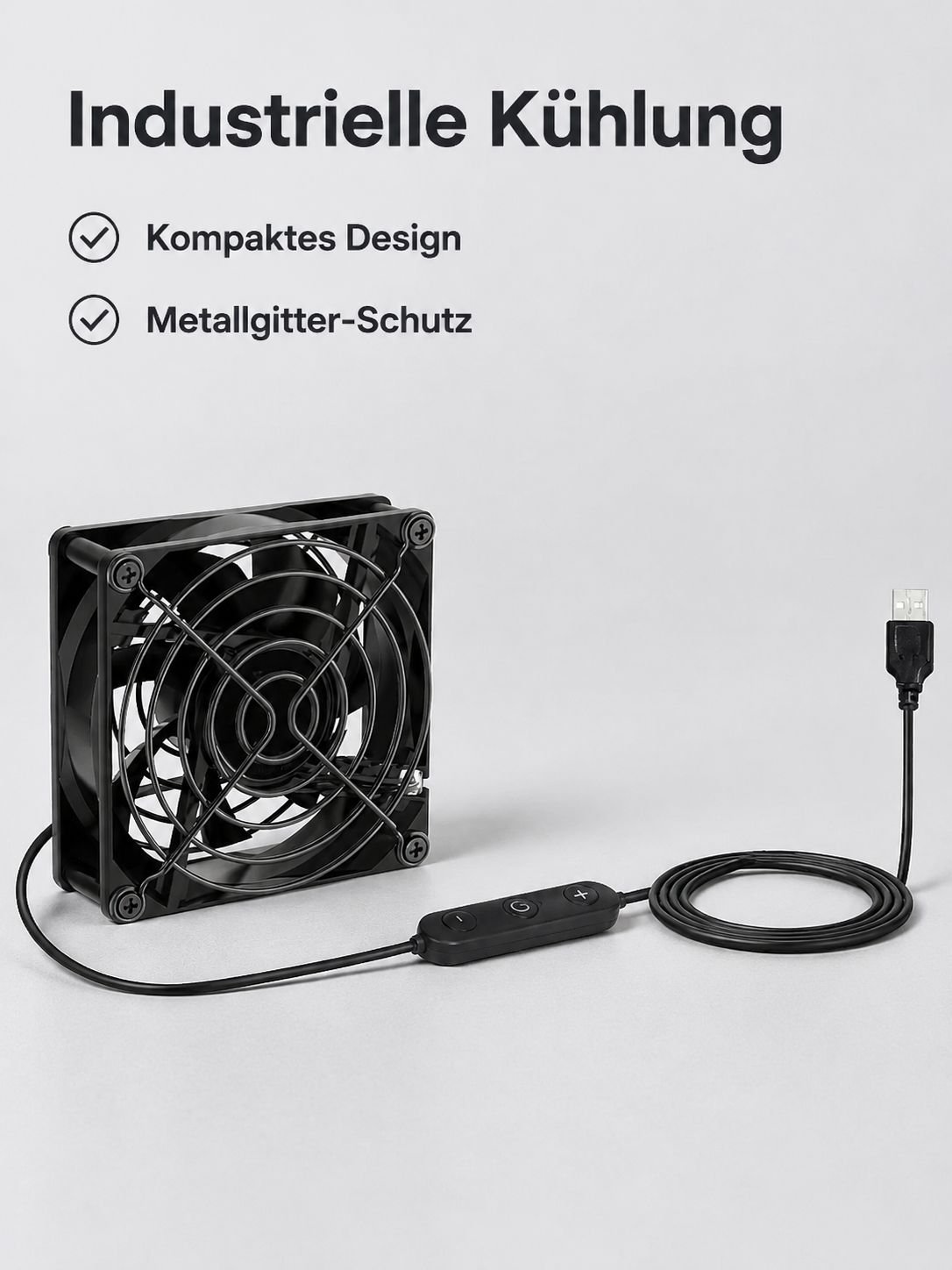 DC-gesteuerter Schaltschrank-Kühlventilator
