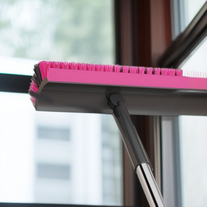 뉴 업그레이드 다용도 틈새 바닥 브러쉬 긴 손잡이 욕실 틈새 청소 브러쉬 화장실 바닥 브러쉬