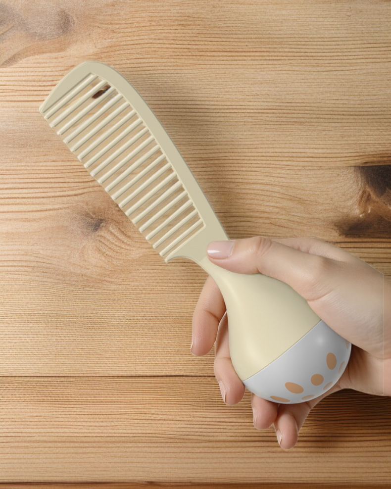 輕巧設計不倒翁梳子隨身攜帶