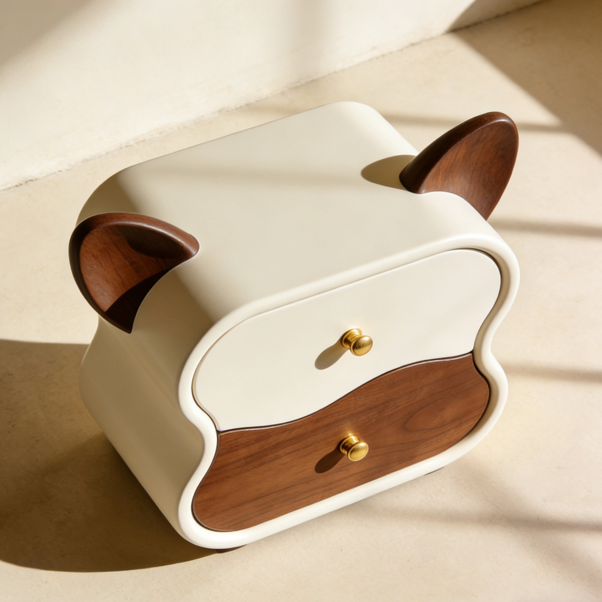 ตู้ลิ้นชักหูแมวสำหรับห้องนอนเด็ก