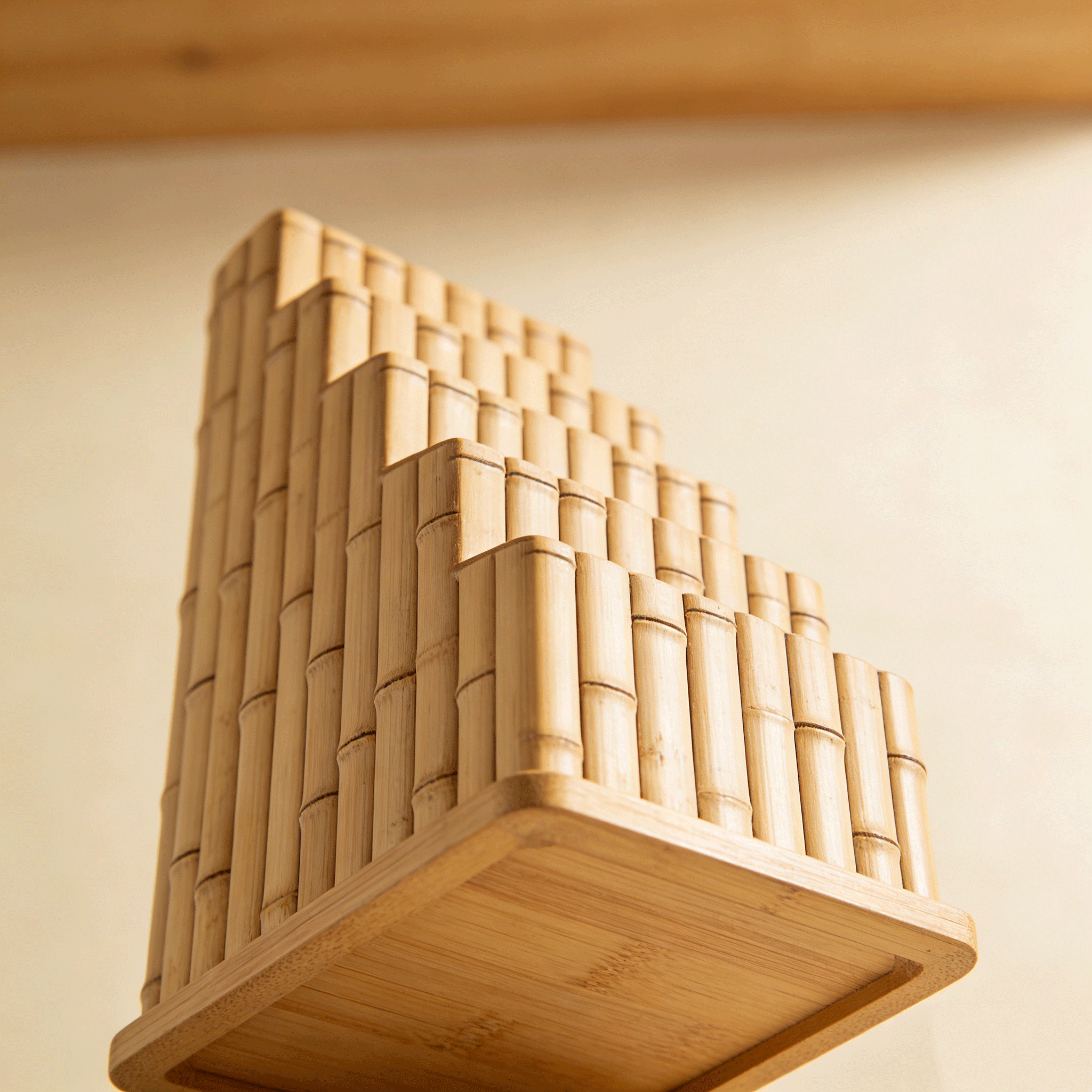 筷子收納架放置廚房場景照