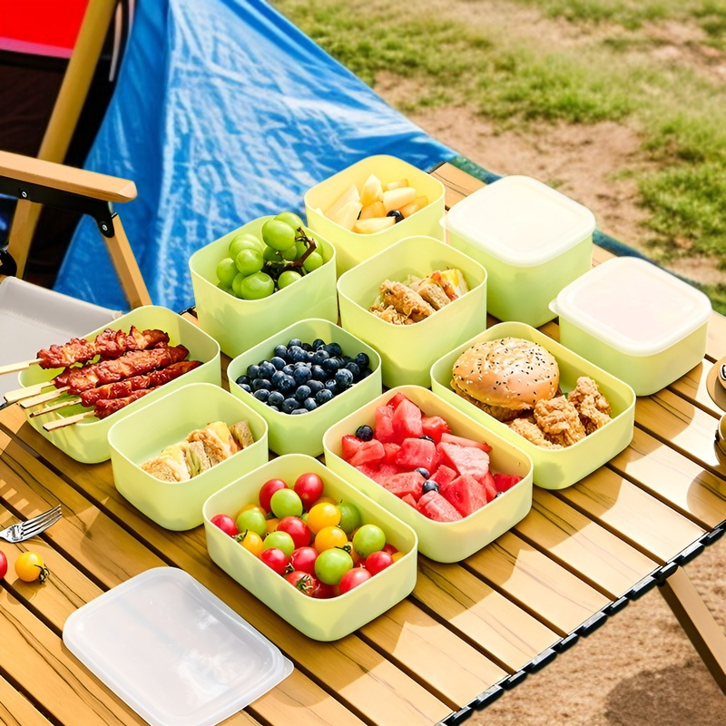 피크닉 과일 분리수납함 야외 보관함 치즈 파 생강마늘 전자레인지 수납함