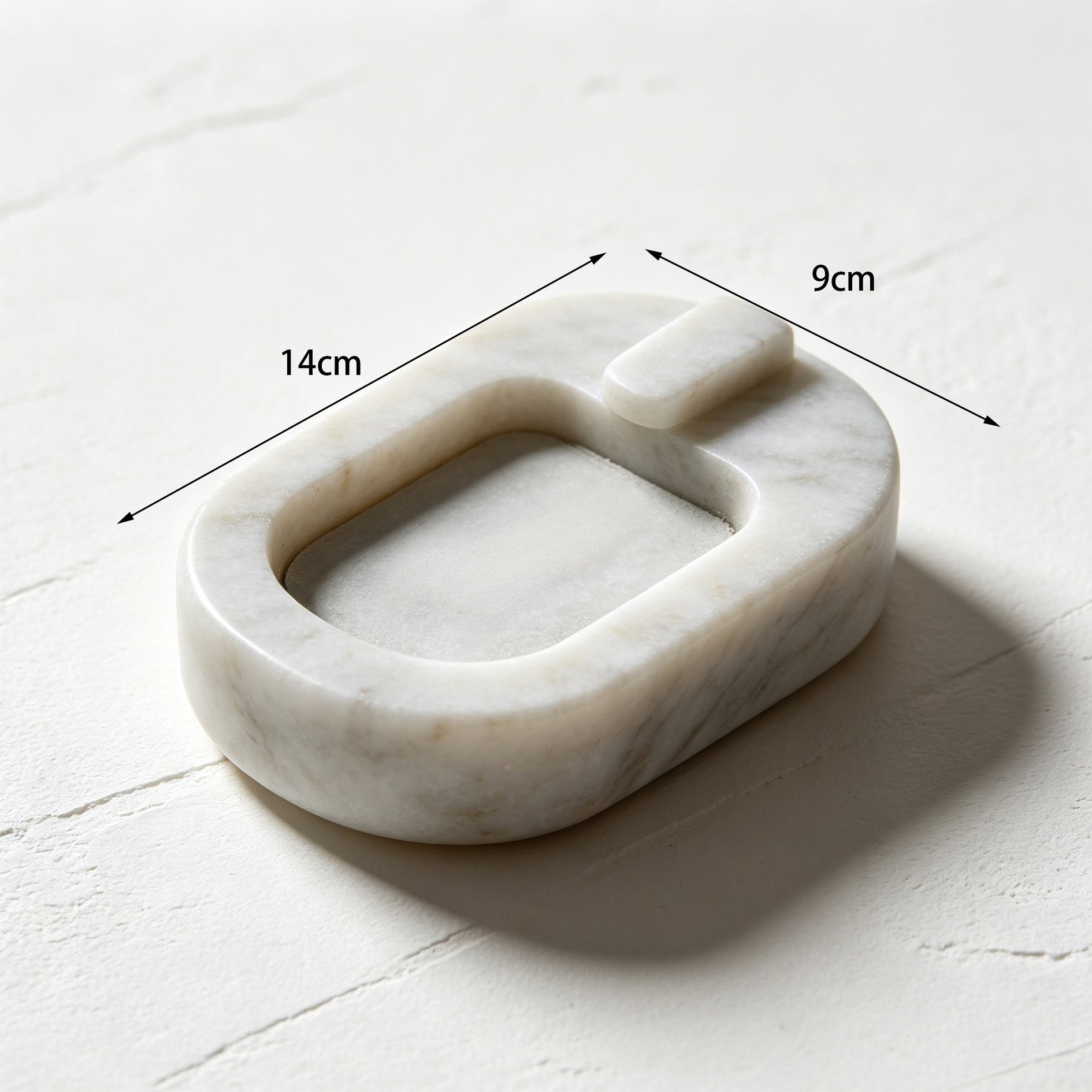 Portable ink pads made from stone
