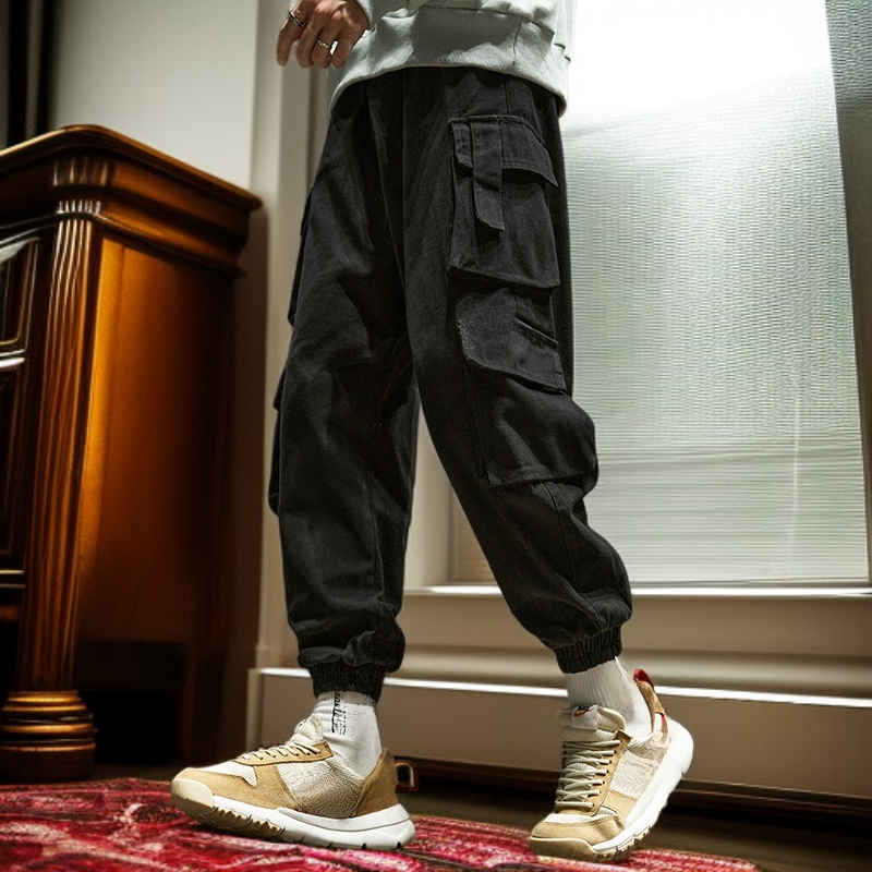 アウトドアスタイルのコーディネート例