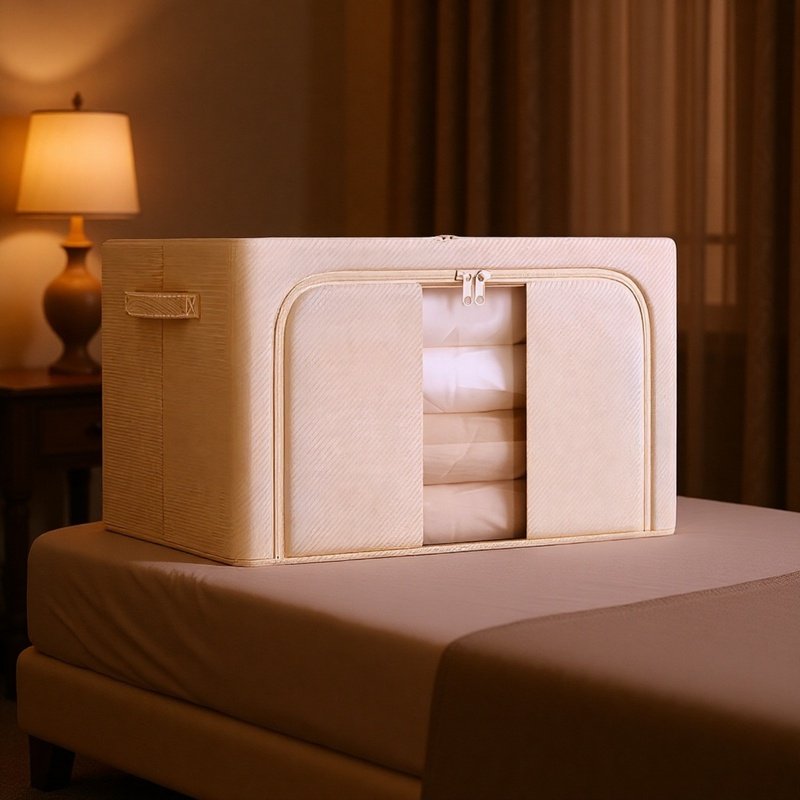 Caja de almacenamiento para ropa doméstica 