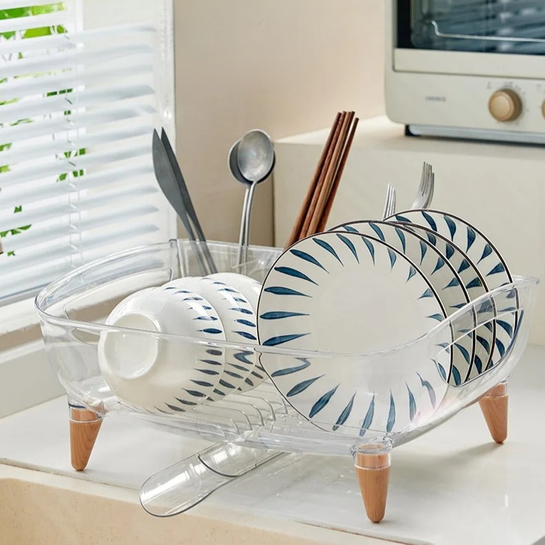 多功能分區家用水槽瀝水碗架