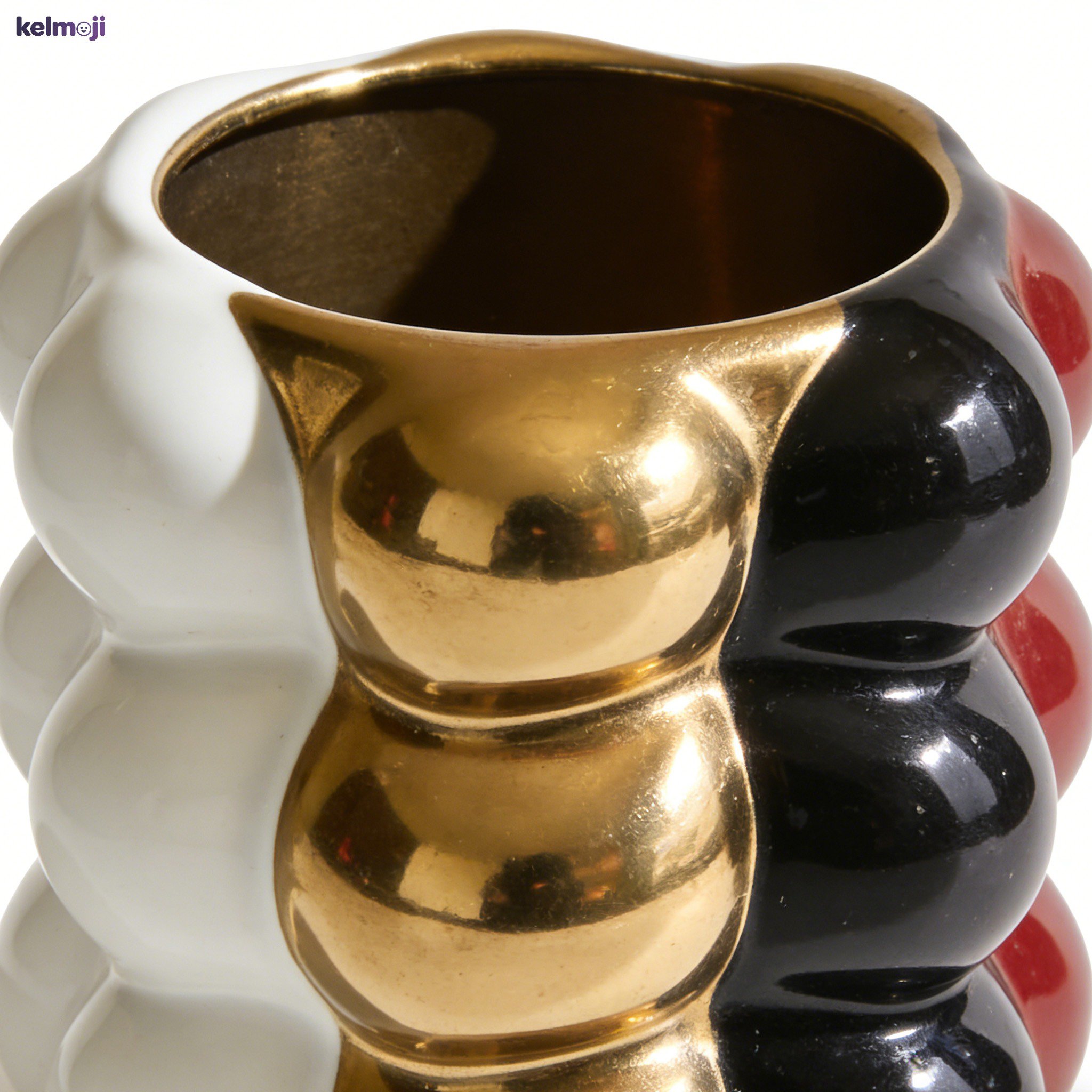 Stylish black pen holders for office and home