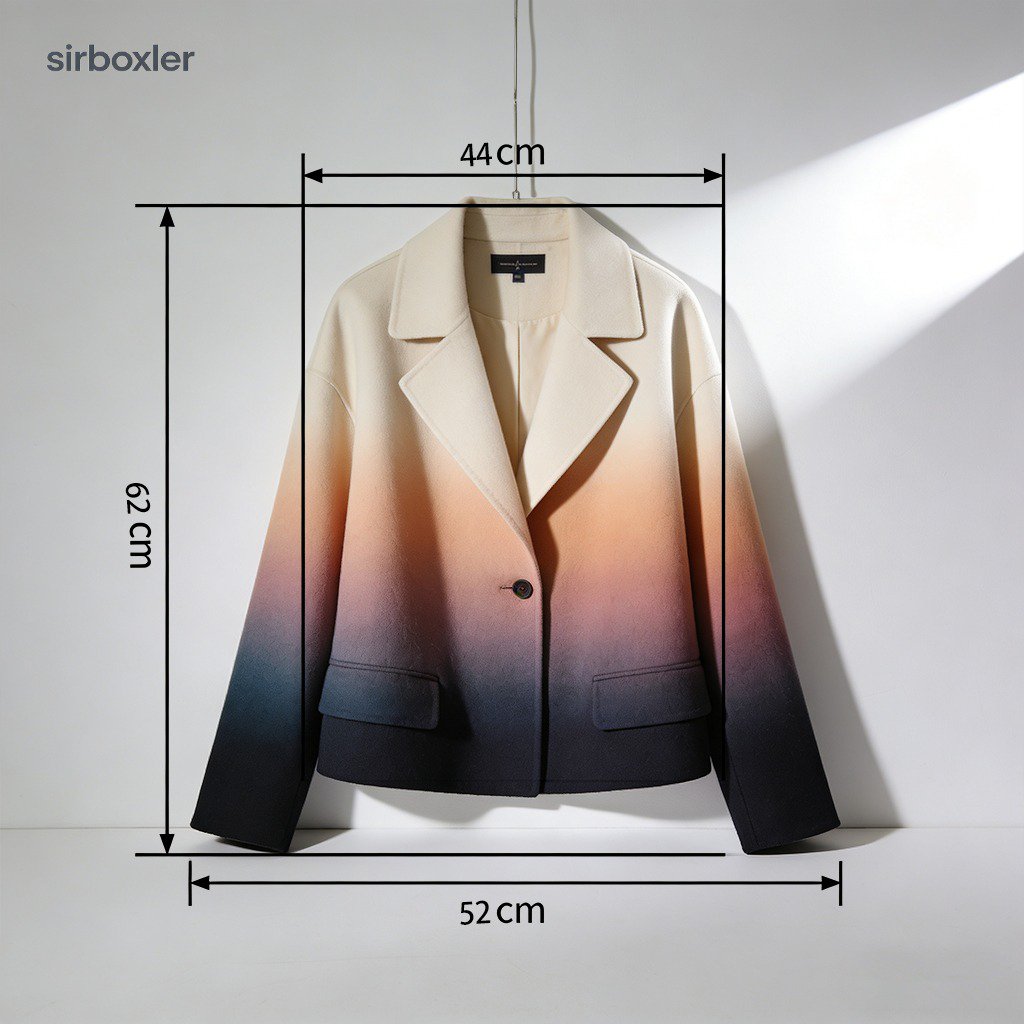 舒適保暖女士外套穿搭示範