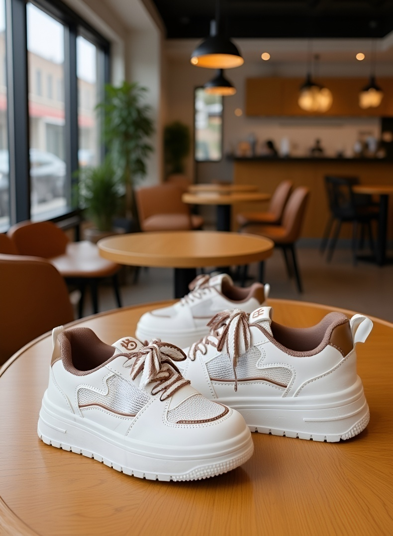 カジュアルコーデに合う白いスニーカー